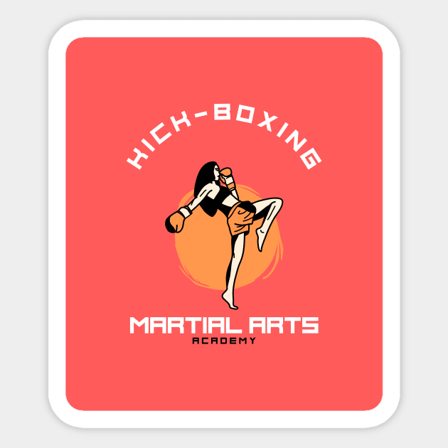 Kick-Boxing | Martial Arts Academy Sticker by AladdinHub